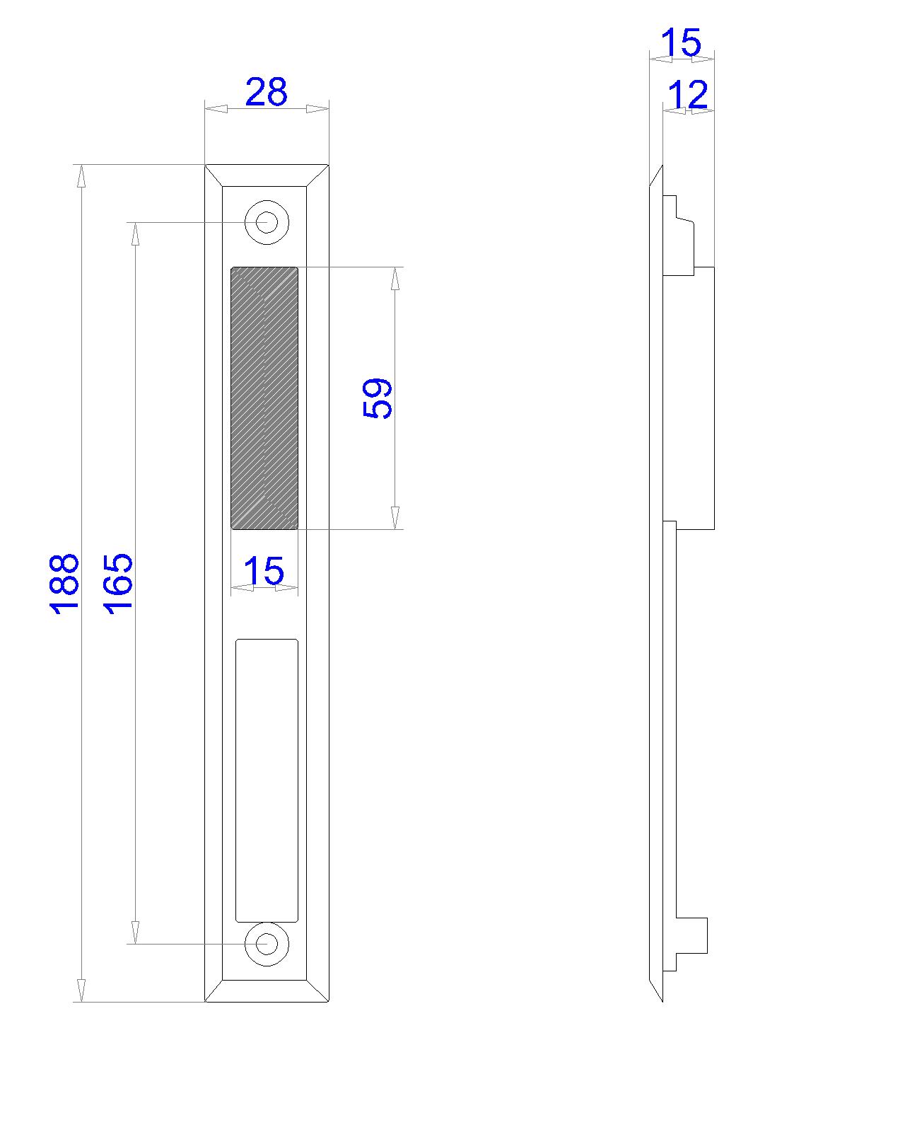 Flat Handle,Inside
