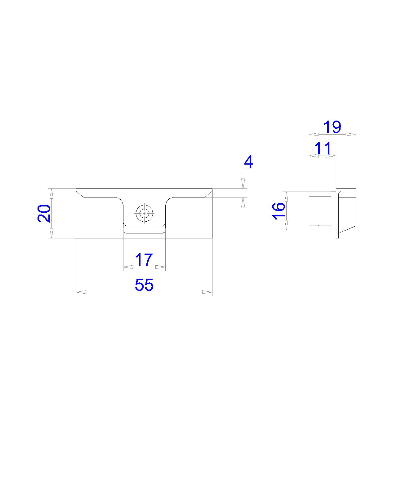 False Mullion Locking Plate,Door