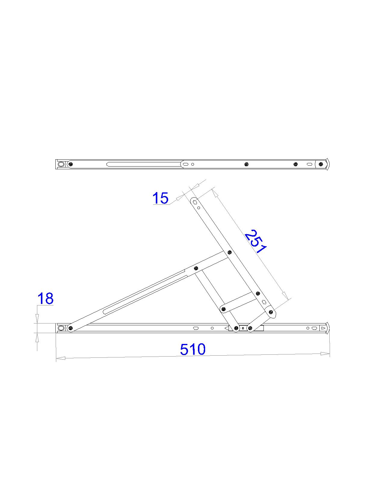 Friction Hinge,Top Hung