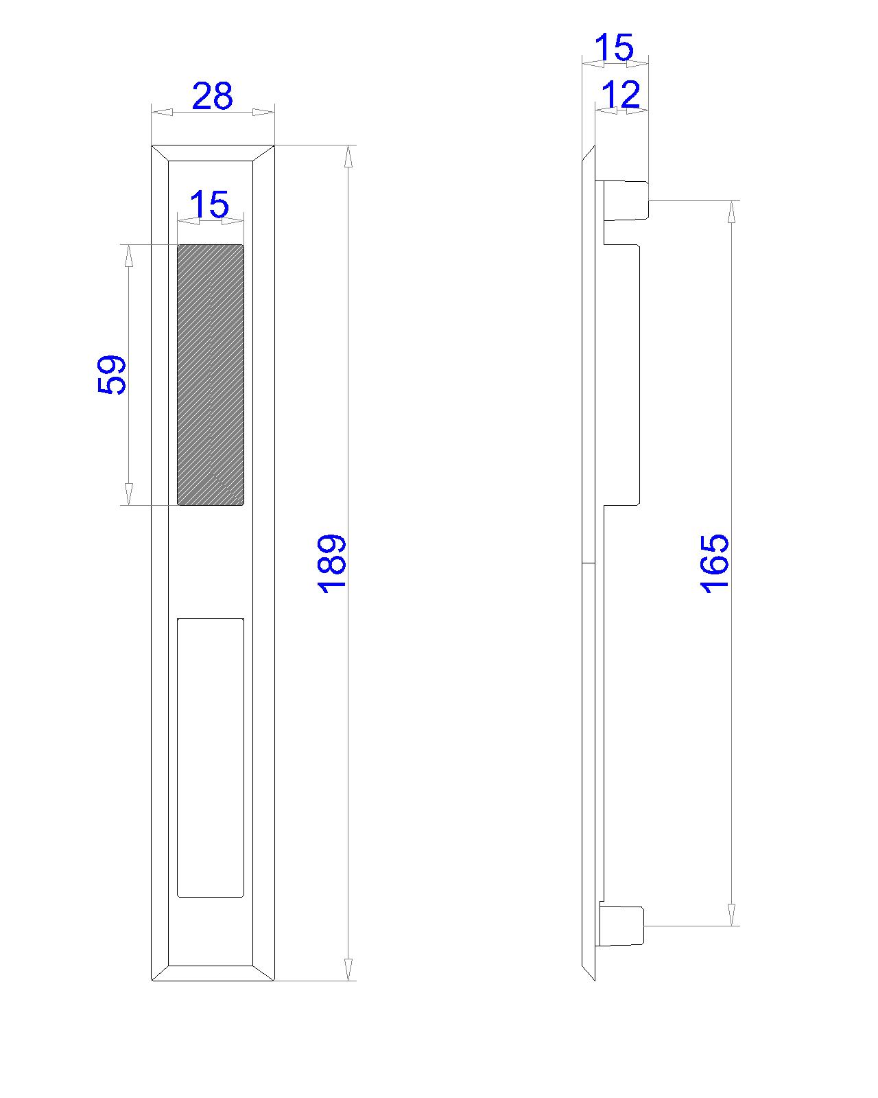 Flat Handle,Outside
