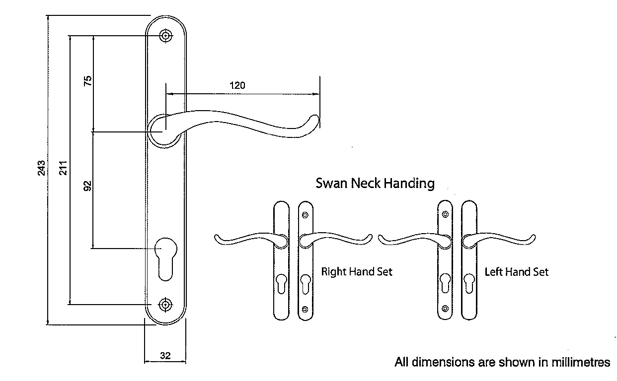 Swan Handle, Right