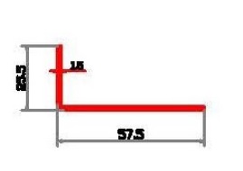 เหล็กเสามุม 135 (SD)