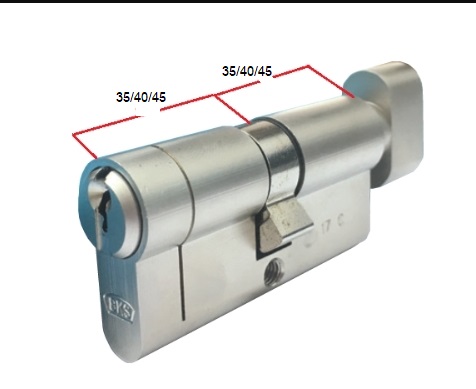 ฺBKS Knob Cylinder 45-45mm.