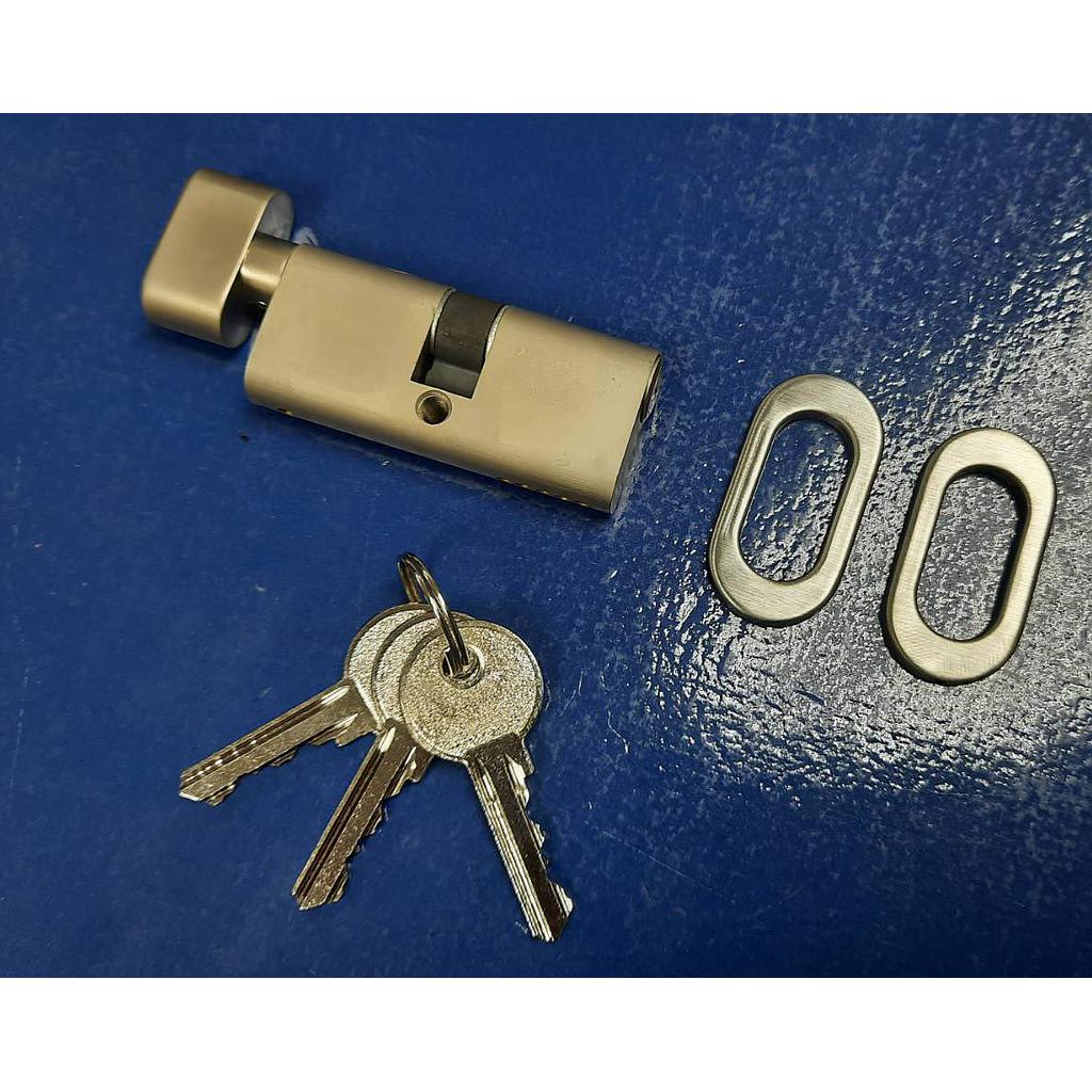 Knob Cylinder 60mm with cover