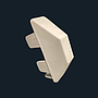 Large Picket Diamond Cap