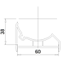 Round Post Coupling /13-595.061