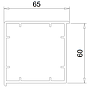 Square Post 90 /13-595.090
