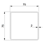 Steel for Small Post 3 3/8"