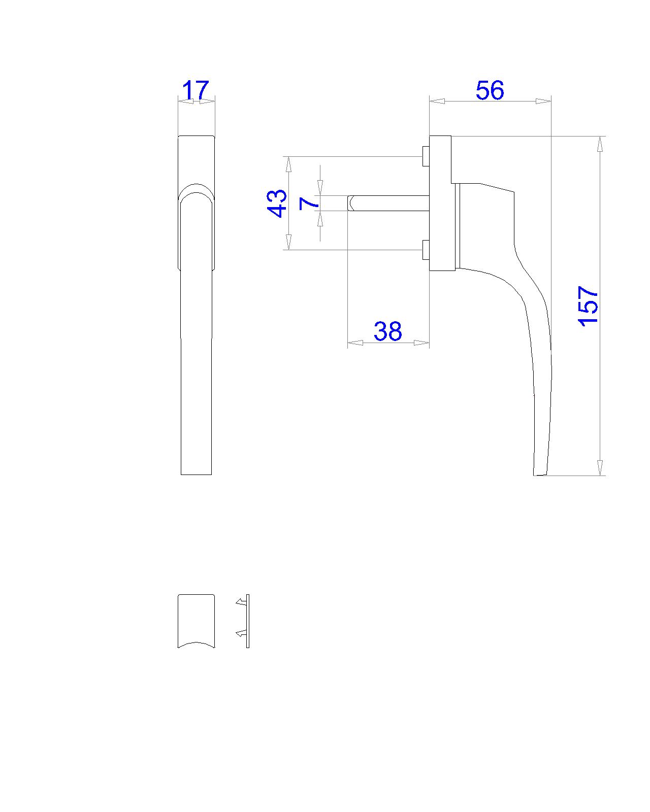 Sliding Window Sash 60