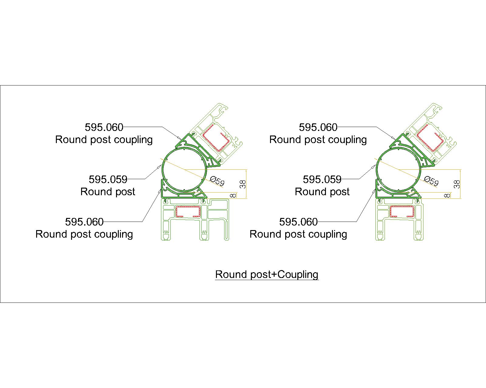Sliding Frame 88/วงกบบานเลื่อน 88
