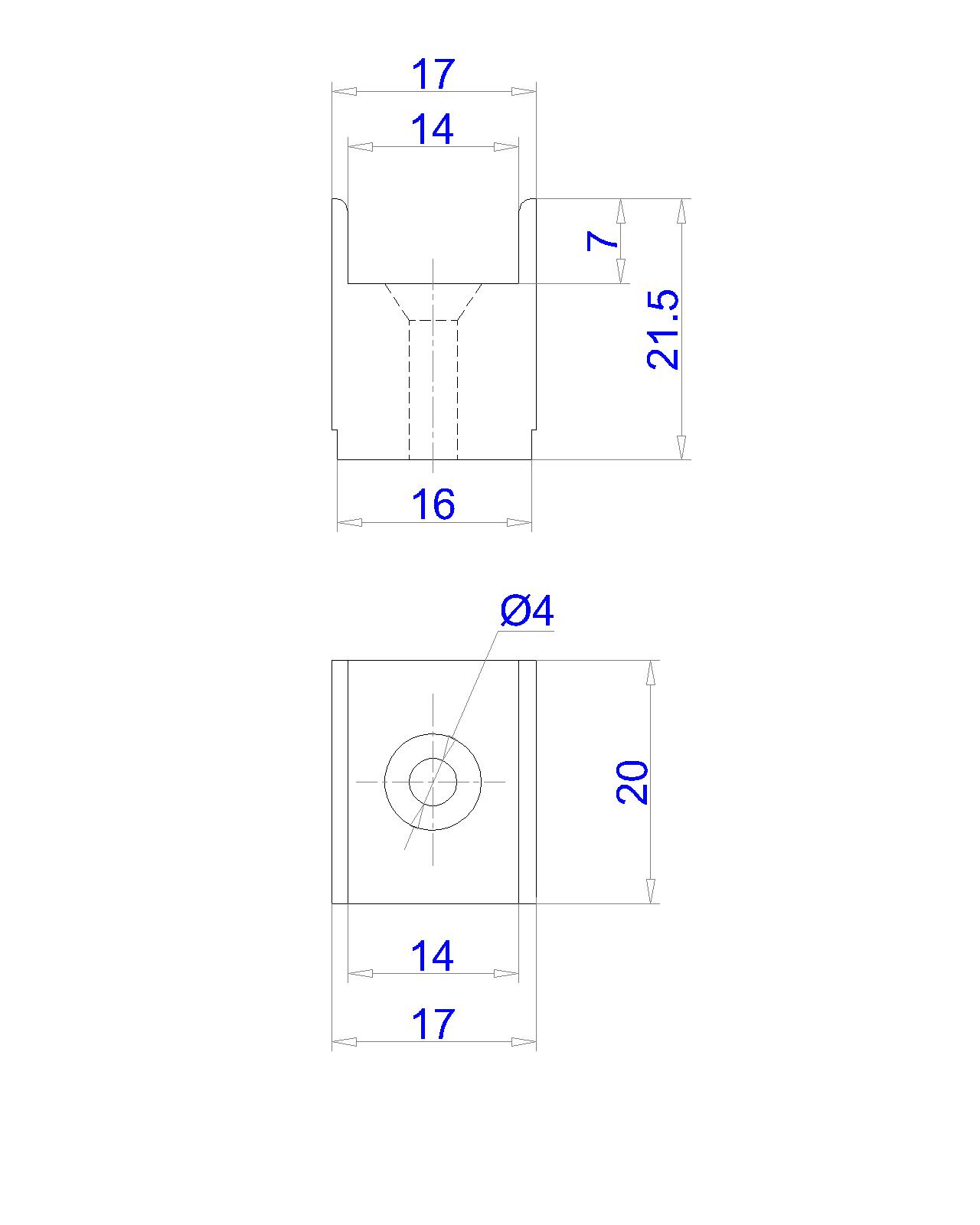 Setting Block For Sliding