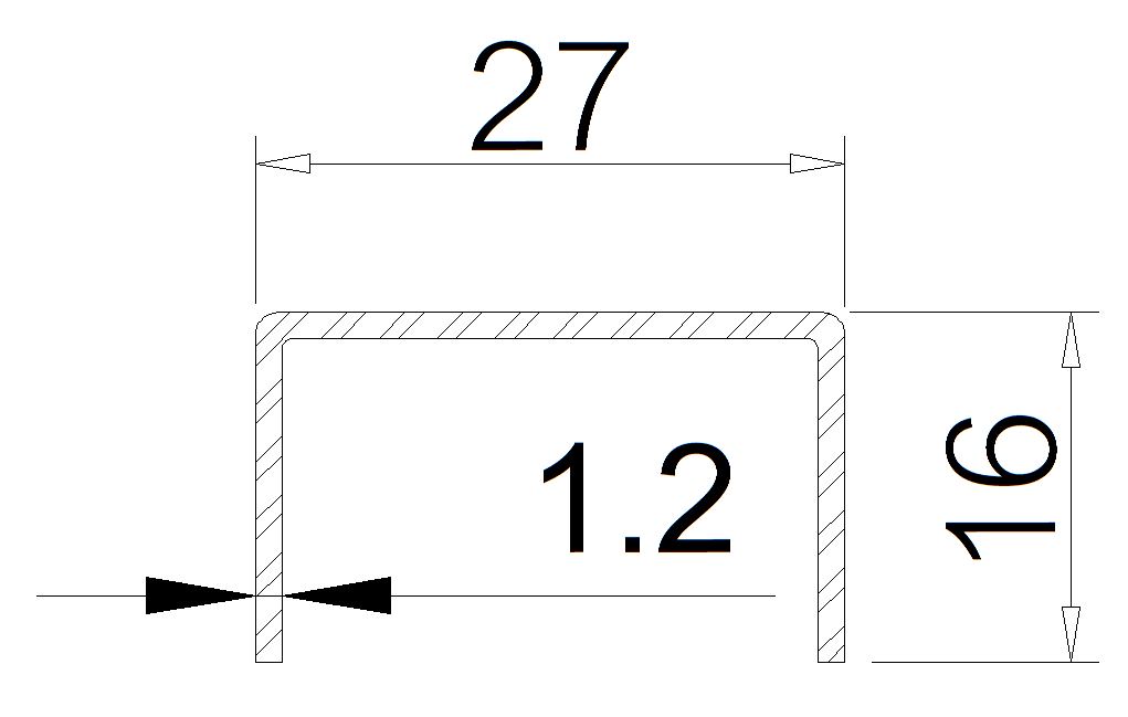 Steel For Sliding Frame 88,112(SD)