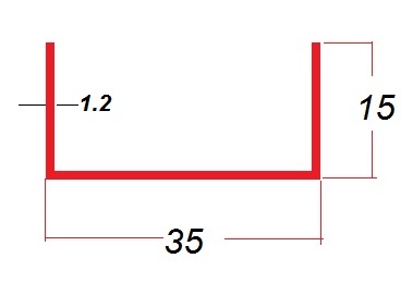 Steel For Sliding Frame 80; Slim